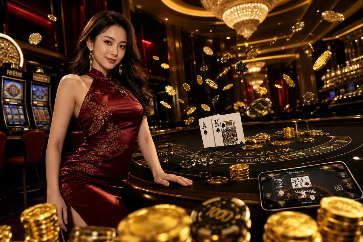 padu33 Casino suasana permainan live dengan dealer